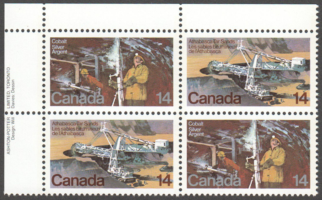 Canada Scott 766a MNH PB UL (A5-14) - Click Image to Close